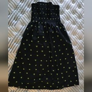 A New Day strapless lemon dress, size S